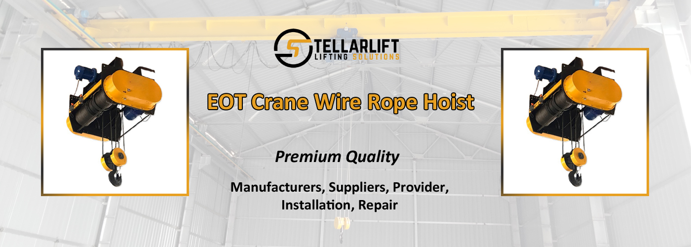 EOT Crane Wire Rope Hoist Provider